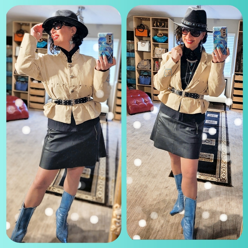 Gorgeous made in πΊπΈ Slim Western jacket - Picture 3 of 17